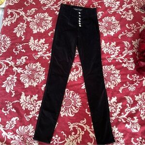 Veronica Beard Velvet Debbie Skinny High Rise Jeans SZ 00